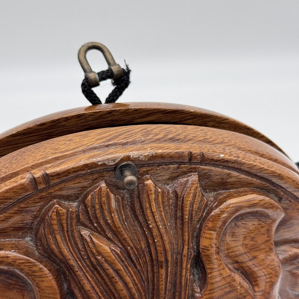 Timmy Woods Lion Crossbody Bag Carved Wood Beverly Hills Limited Edition Art - Picture 11 of 16